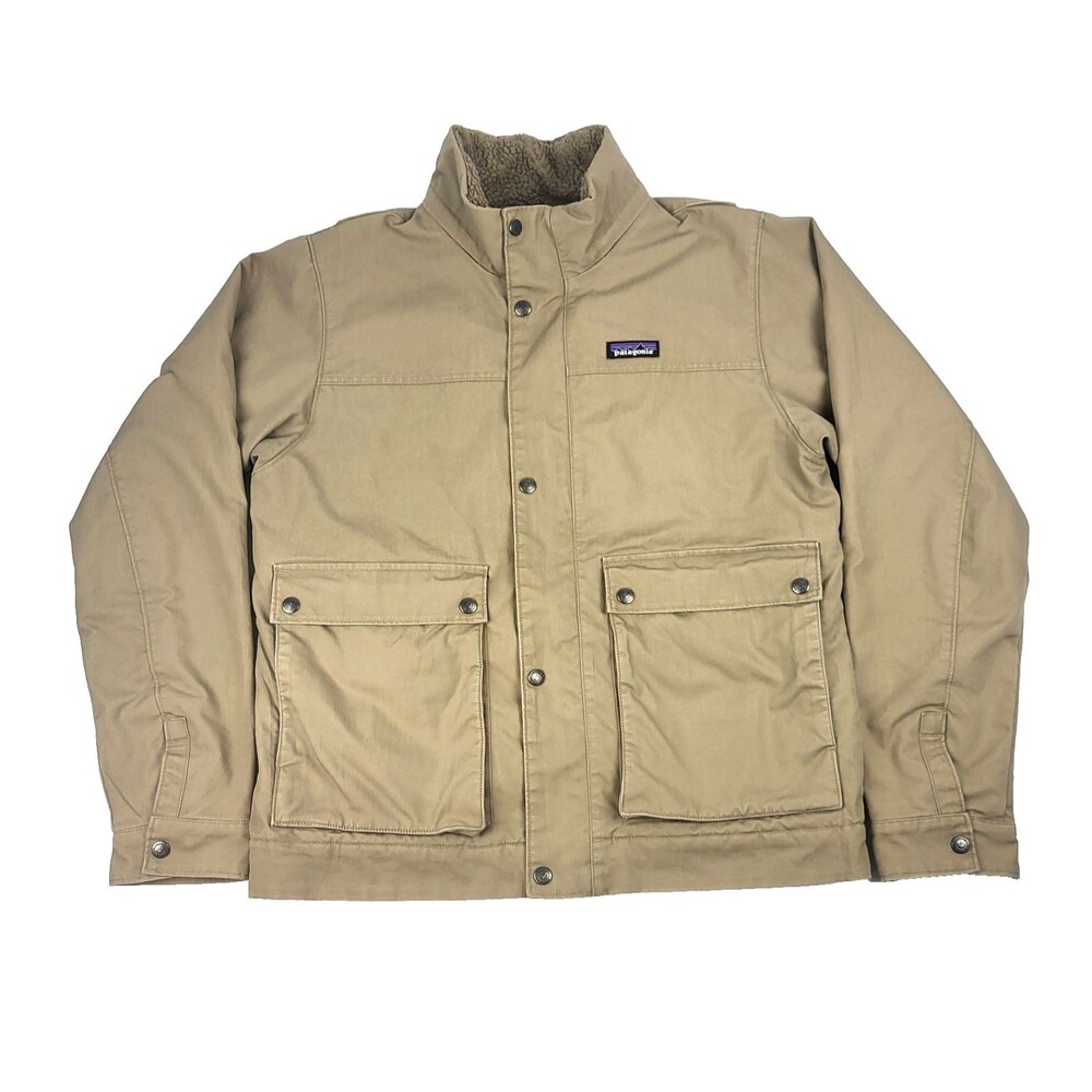 VTG Patagonia Jacket Mens Medium Maple Grove Sherpa Lined 26995